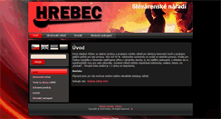 Desktop Screenshot of hrebec.eu