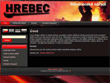 Tablet Screenshot of hrebec.eu